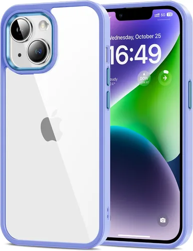Miniatura 42 de HOOMIL Funda para iPhone 7 Plus/iPhone 8 Plus de 5.5 pulgadas, no amarillea, protección contra caídas, cubierta trasera dura transparente