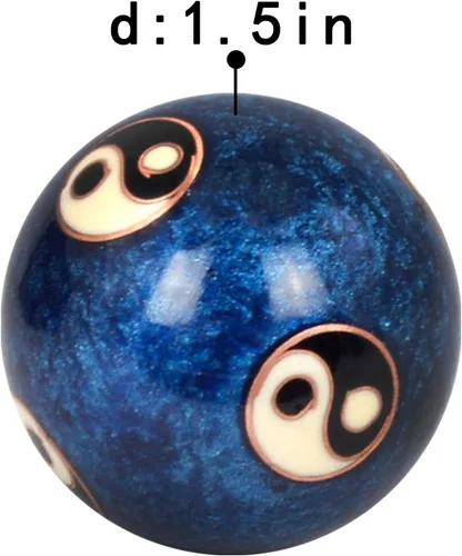 Miniatura 8 de Feng Shui Health Exersice - Bolas de alivio de estrés (1.5 in)