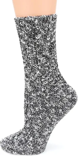 Miniatura 2 de Mirmaru - Calcetines de invierno para mujer, 4 pares de mezcla de lana y algodón