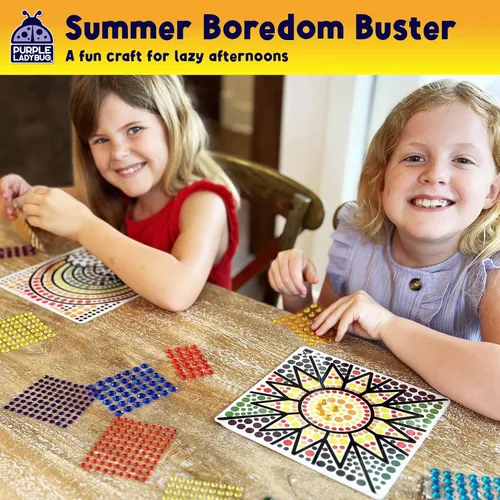 Miniatura 2 de SunGemmers - Kit de atrapasoles para ventana, manualidades de verano para niños, divertido regalo de cumpleaños para niñas de 5 años, regalos Sol