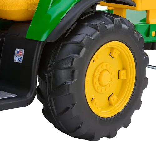Miniatura 5 de Peg Perego John Deere - Tractor de fuerza terrestre con remolque de 12 voltios para montar