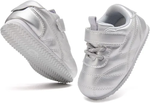 Miniatura 193 de BMCiTYBM Zapatos de bebé para niños y niñas, zapatos para caminar para niños pequeños, zapatos ligeros antideslizantes para 6, 9, 12, 18, 24 meses
