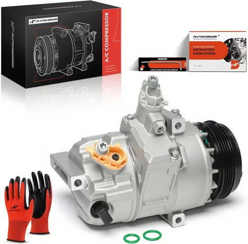 Miniatura 10 de A-Premium Compresor de aire acondicionado con embrague compatible con Ford Transit-150, Transit-250, Transit-350, Transit-350 HD, 2020 2021 2022 2023