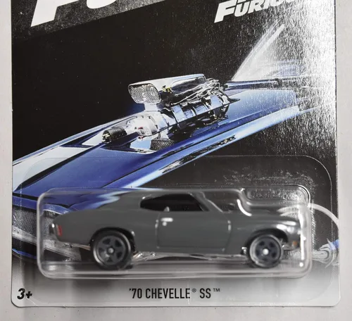 Miniatura 2 de Hot Wheels '70 Chevelle SS 2/6, gris