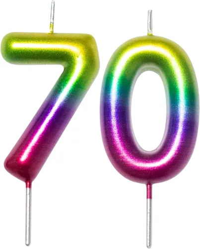 Miniatura 313 de DERVENTA Vela con números de 2.36 pulgadas, decoración perfecta para cumpleaños, brunch, postre, pastel, 1 pieza (número 0 rosa)