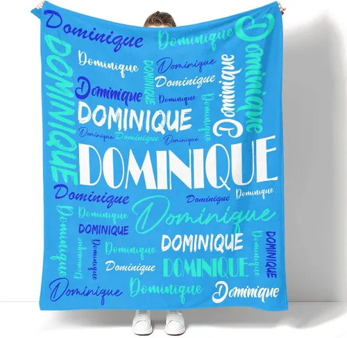 Miniatura 20 de Dr.TOUGH Mantas personalizadas para niños y adultos, mantas personalizadas con nombre para niños y niñas, manta personalizada con nombre