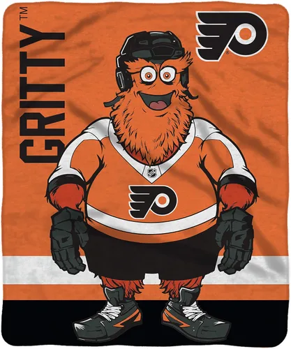 Miniatura 19 de Sleep Squad Anaheim Ducks Wild Wing Mascot - Manta de felpa Raschel de 60 x 80 pulgadas, una manta de mascota de la NHL