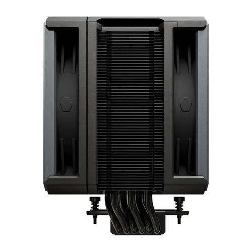 Miniatura 14 de Cooler Master Hyper 612 APEX Enfriador de aire para CPU, ventilador dual Mobius 120 PWM, 6 tubos de calor de cobre compuesto superconductor, 159 mm