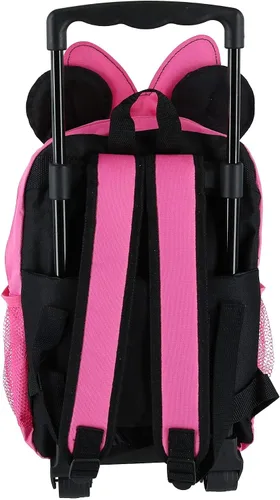 Miniatura 4 de Minnie Mouse Mochila rodante Softside de 14 pulgadas Rosado Mochilas de viaje