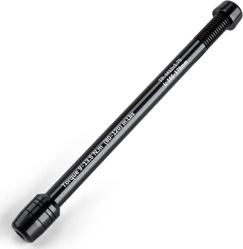 Miniatura 9 de Ejes pasantes de 12 mm para entrenadores de bicicleta - Adaptador de eje pasante M12 x 1.0/1.5/1.75 para fijación de rueda trasera en entrenador