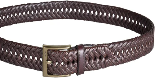Miniatura 3 de Dockers - Cinturón de vestir y casual de cuero trenzado para hombre