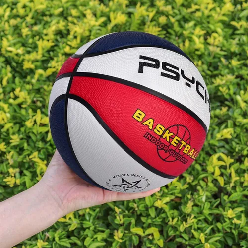 Miniatura 4 de Baloncesto para niños y jóvenes, tamaño 4/5 (25.5/27.5 pulgadas), baloncesto de goma de alta calidad para niños y niñas, juegos de piscina