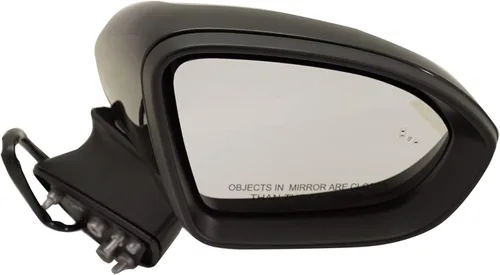 Miniatura 153 de Kool Vue - Espejo calefactable eléctrico para el lado del pasajero para Chevrolet Trailblazer GMC Envoy 2002-2009 plegado manual con luz de señal