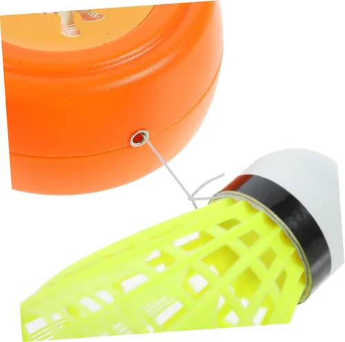 Miniatura 6 de 1 Unidades Entrenador de Tenis Rebotador Pelotas Bádminton Shuttlecock Máquina para un solo jugador Equipo de entrenamiento de bádminton portátil