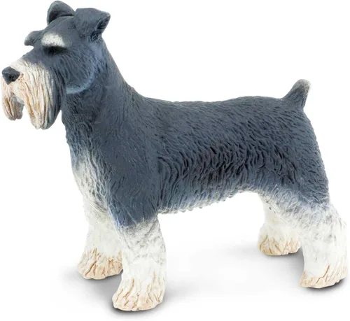 Miniatura 5 de Safari Ltd. Schnauzer - Figura detallada de plástico de 3 pulgadas, divertido juguete educativo para niños, niñas y niños a partir de 3 años