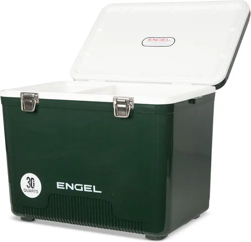 Miniatura 21 de Engel UC30 30qt a prueba de fugas, hermético, enfriador de caja de secado y caja de almuerzo rígida