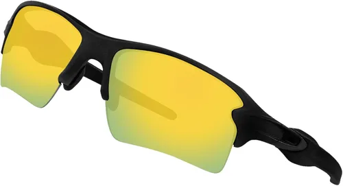 Miniatura 2 de BroLizard - Lente polarizada para gafas de sol Oakley Flak 2.0 XL OO9188, dorado