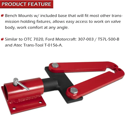 Miniatura 7 de T-0156-A Herramienta de fijación de transmisión/motor pequeño resistente con base para Ford/Chrysler