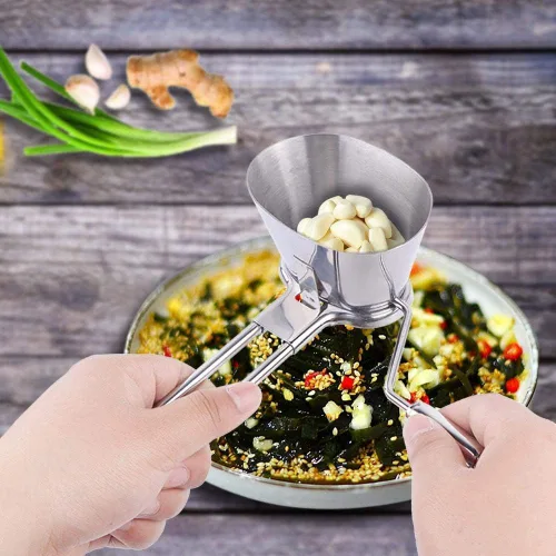 Miniatura 4 de Picador de cilantro de acero inoxidable - Rallador de molino manual - Herramientas de molienda de verduras