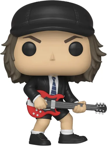 Miniatura 2 de Funko Pop Rocks: AC/DC - Agnus Angus Young - 1/6 probabilidades para variante de persecución rara - (los estilos pueden variar) - Figura de vinilo