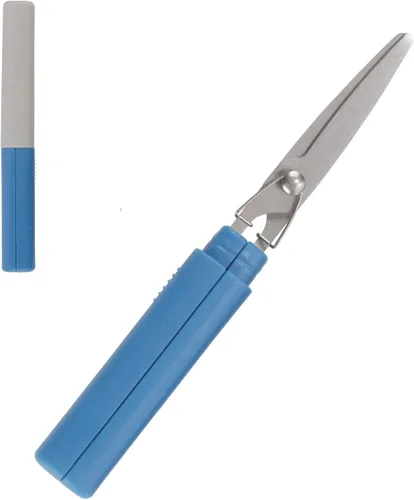Miniatura 27 de Mini Pen Tijeras portátiles de seguridad de viaje – Gatito de jardín, gatito juguetón y cachorro de chef – 1 par cada uno