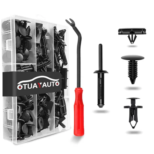 Miniatura 18 de OTUAYAUTO Kit surtido de clips de retención de línea de combustible de 70 piezas, clips de línea de transmisión y refrigerante, 3/8 y 5/16