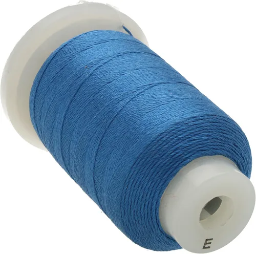Miniatura 57 de The Beadsmith Cordón de seda pura – Castaño, tamaño E (0.325 mm/0.0128"), 200 yardas (600 pies), carrete de 1/2 onza