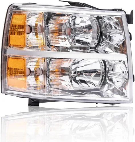 Miniatura 17 de PIT66 Conjunto de faros laterales izquierdos, compatible con Chevy Silverado 1500 2007-2013, Silverado 2500 3500 2007-2014 y HD Lente transparente