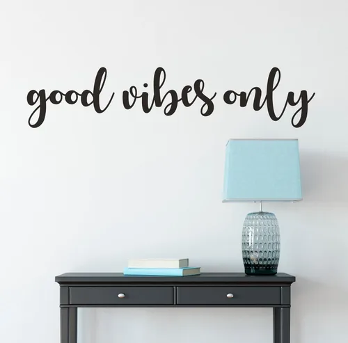 Calcomanías de pared con frase motivacional inspiradora, vinilo para bricolaje, palabras positivas extraíbles, arte de pared para sala de estar,