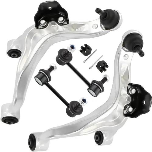Miniatura 87 de Detroit Axle - AWD Kit de brazos de control delanteros de 4 piezas para Chrysler 300 2005-2023 Dodge Charger 2017-2023 Challenger 2017-2023, 2