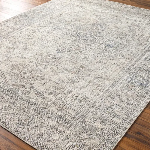 Miniatura 8 de Livabliss x Becki Owens Margot Medallion - Alfombra de pasillo, 2 pies 7 pulgadas x 7 pies 3 pulgadas, color gris claro