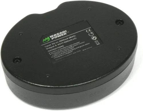 Miniatura 4 de Wasabi Power Batería (paquete de 2) y cargador USB dual para Pentax D-LI90 y Pentax 645D, 645Z, K-01, K-1, K-1 II, K-3, K-3 Mark III, K-5, K-5 II