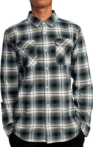 Miniatura 5 de RVCA Men's Standard Fit Long Sleeve Button Up Flannel Shirt