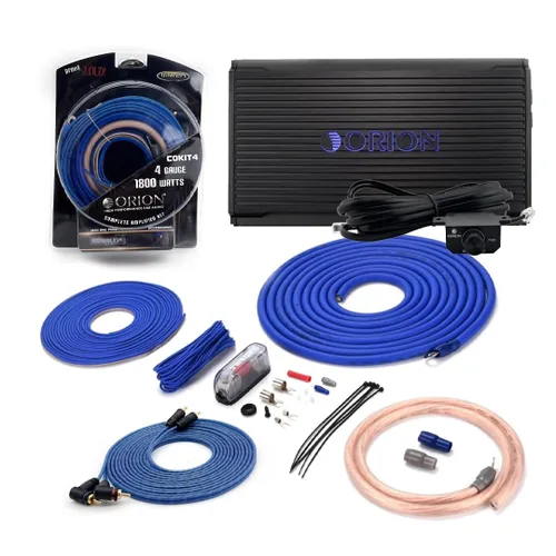 Miniatura 8 de Orion Cobalt Elite CEA400.4D Amplificador compacto de audio para automóvil de 4 canales de alta eficiencia, 400 W RMS, potencia de rango completo