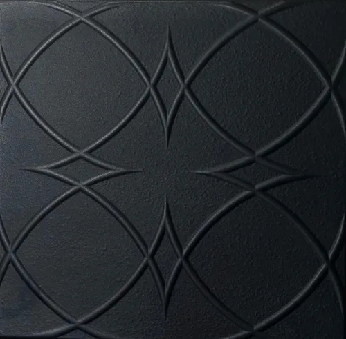 Miniatura 11 de À LA MAISON CEILINGS R82 - Azulejos de techo de espuma con pegamento de círculos y estrellas (21.6 pies cuadrados/caja), paquete de 8, color dorado