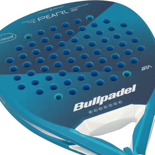 Miniatura 6 de BULLPADEL Pala de pádel Pearl Cloud Mujer Bea González Pala Padel profesional con forma de diamante ElasticFiber y CloudEva Core Canal Air