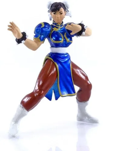 Miniatura 5 de Jada Street Fighter 1:24 1993 Mazda RX-7 - Coche fundido a presión y figura de Chun-Li de 2.75 pulgadas, juguetes para niños y adultos