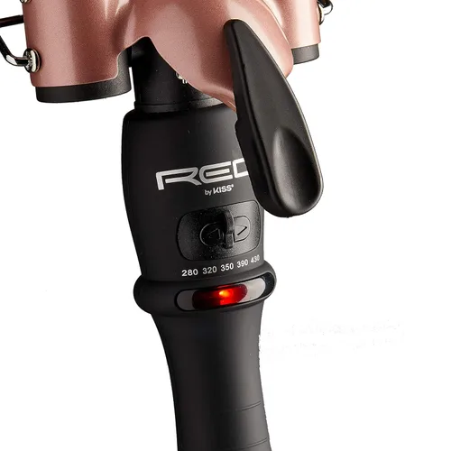 Miniatura 7 de RED by KISS Rizador profesional de turmalina de cerámica (barril triple de 1 pulgada)
