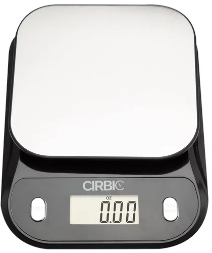 Miniatura 6 de Báscula de cocina parlante – Números grandes con voz clara y fuerte acento norteamericano (negro)