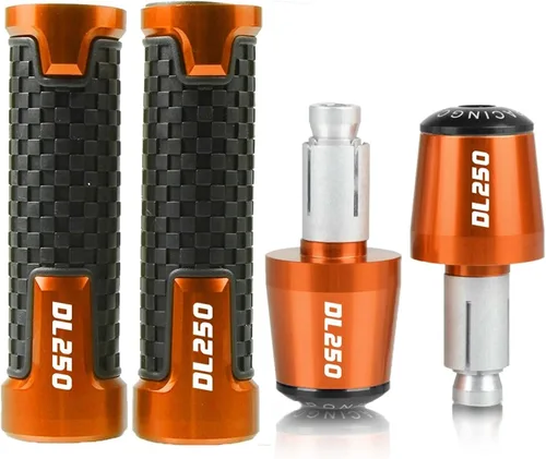 Miniatura 14 de Motorcycle for Suzuki DL250 V-Strom 2017 2018 2019 2020 2021 7/8'' 22mm DL 250 VSTROM Motorcycle Hand Grips Handle Handlebar Grip Ends Plug