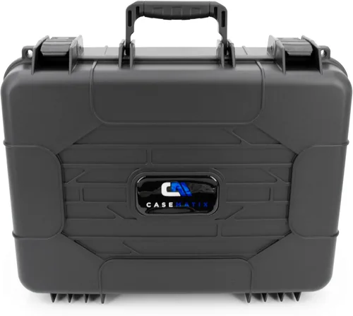 Miniatura 9 de CASEMATIX Estuche rígido de almacenamiento en miniatura, funda de espuma personalizable de doble capa para miniaturas, unidades grandes y vehículos