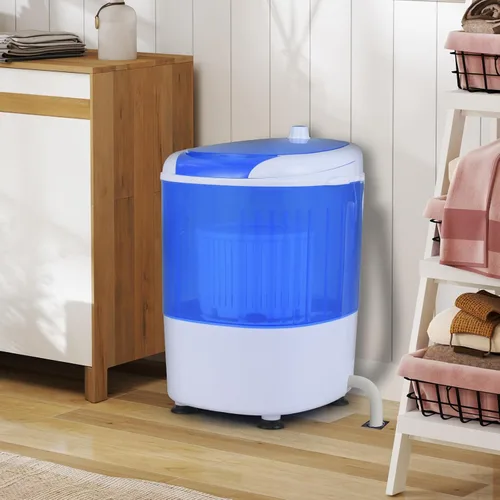 Miniatura 2 de ARLIME Lavadora portátil, mini lavadora de carga superior de 5.5 libras con bañera de secado giratorio extraíble y cubierta de seguridad, máquina