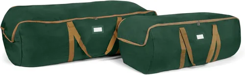 Miniatura 9 de Covermates Keepsakes - Bolsa de duffle para guirnaldas de protección superior, poliéster duradero, asas reforzadas, caben guirnaldas de hasta 25