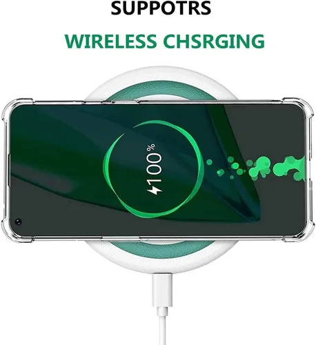 Miniatura 7 de iCoverCase Funda transparente para OnePlus 9 5G [compatible con versiones NA y de la UE], funda protectora de esquina a prueba de golpes, funda