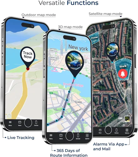 Miniatura 5 de SALIND 11 Rastreador GPS 4G - Rastreador en tiempo real para vehículos, automóviles, flotas, dispositivo LTE con magnético, tarjeta SIM de EE.UU.