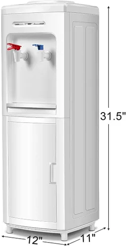 Miniatura 7 de KOTEK Dispensador de agua para enfriadores de agua, dispensador de enfriador de agua de carga superior caliente y fría con capacidad para botellas