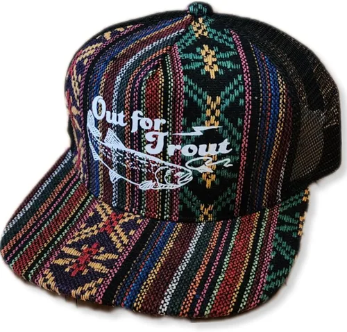 Miniatura 15 de ThatsRad Out for Trout Corduroy Snapback Sombrero Gorra Pesca con Mosca Pescador