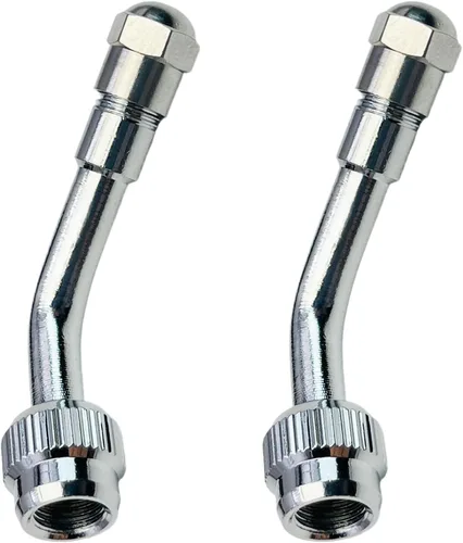 Miniatura 8 de Extensores de vástago de válvula, extensión de válvula de neumático Schrader de 45 grados, 90 grados, 135 grados, compatible con ruedas duales
