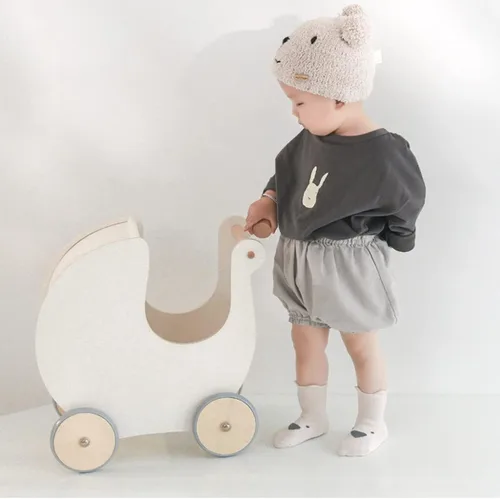 Miniatura 5 de Tatibana Calcetines antideslizantes para bebé, 5 pares de calcetines antideslizantes para niños pequeños, calcetines de dibujos animados para bebés