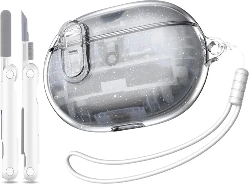 Miniatura 9 de Beat Studio Buds + (2023) / Beat Studio Buds 2021 Funda protectora transparente de TPU suave transparente de grado militar a prueba de golpes